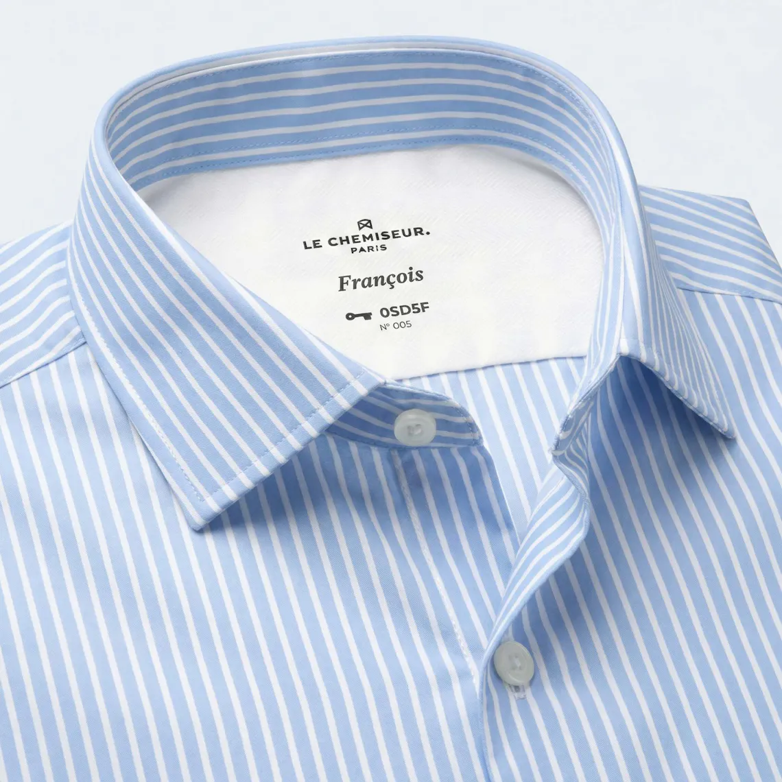 Men's dress shirts made for you, as for 50,000 customers
